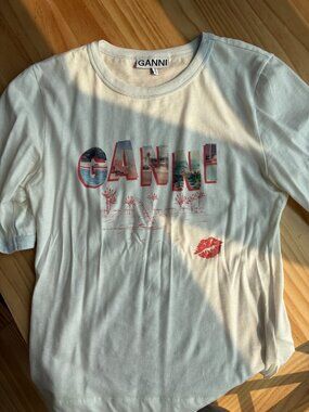 Ganni graphic tee